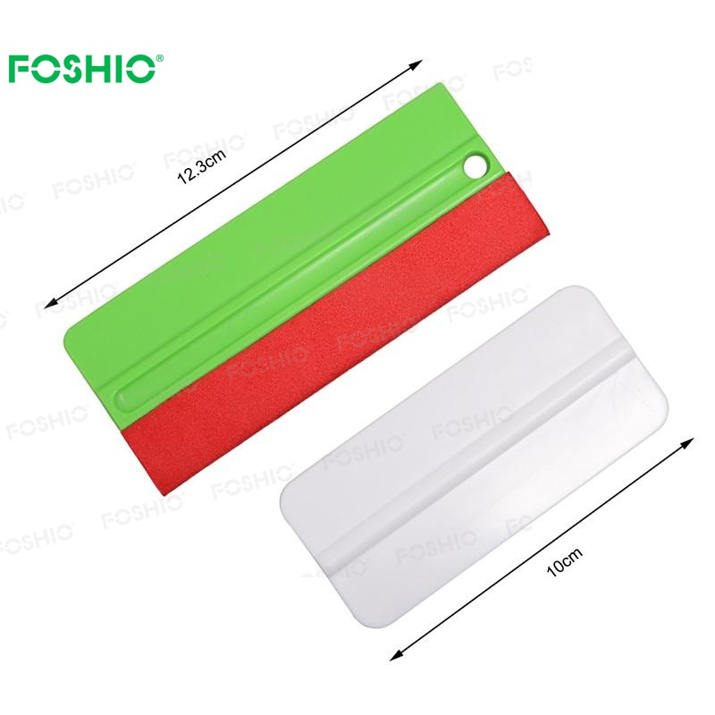 A58D Green soft squeegee with micro slim soft felt