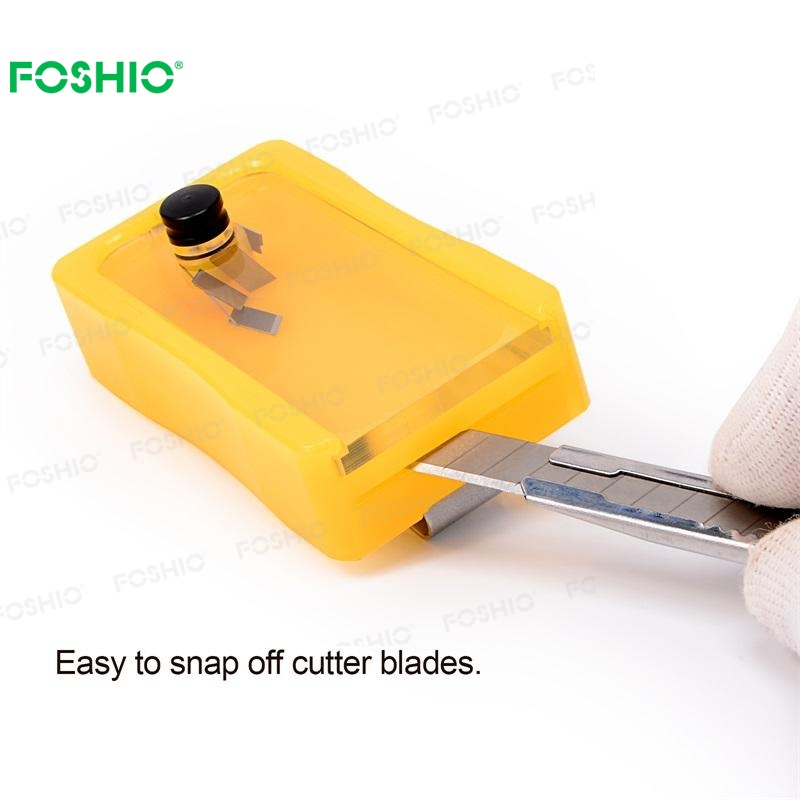 Contenedor de eliminación de cuchillas Foshio para caja de almacenamiento de cuchillas de afeitar